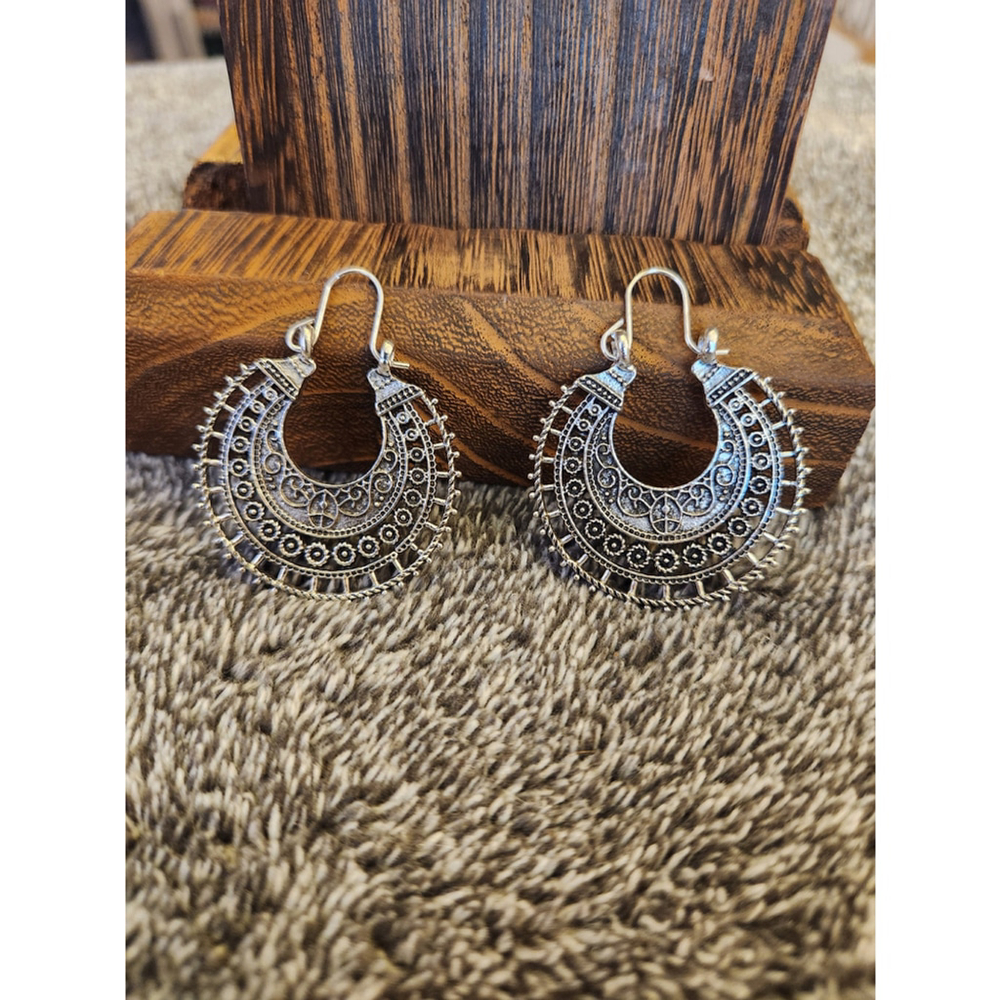 Dangle Silve toned Earrings
